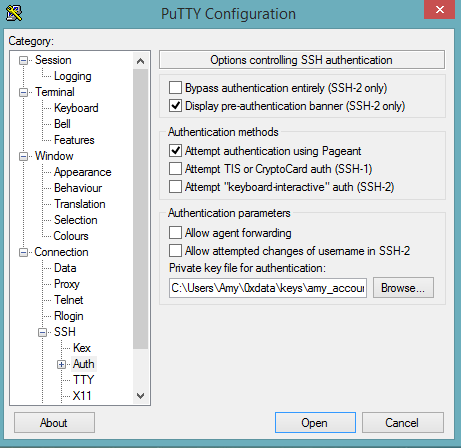 Configuring SSH