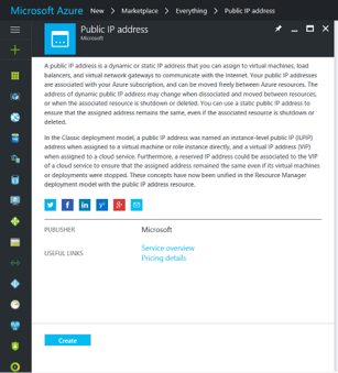 Create a public IP address for H2O Flow