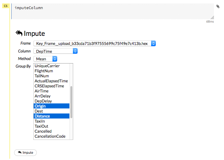 Flow - Impute data