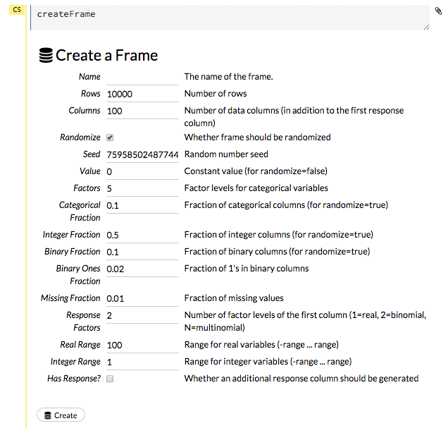 Create Frame