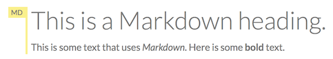 Flow - Markdown
